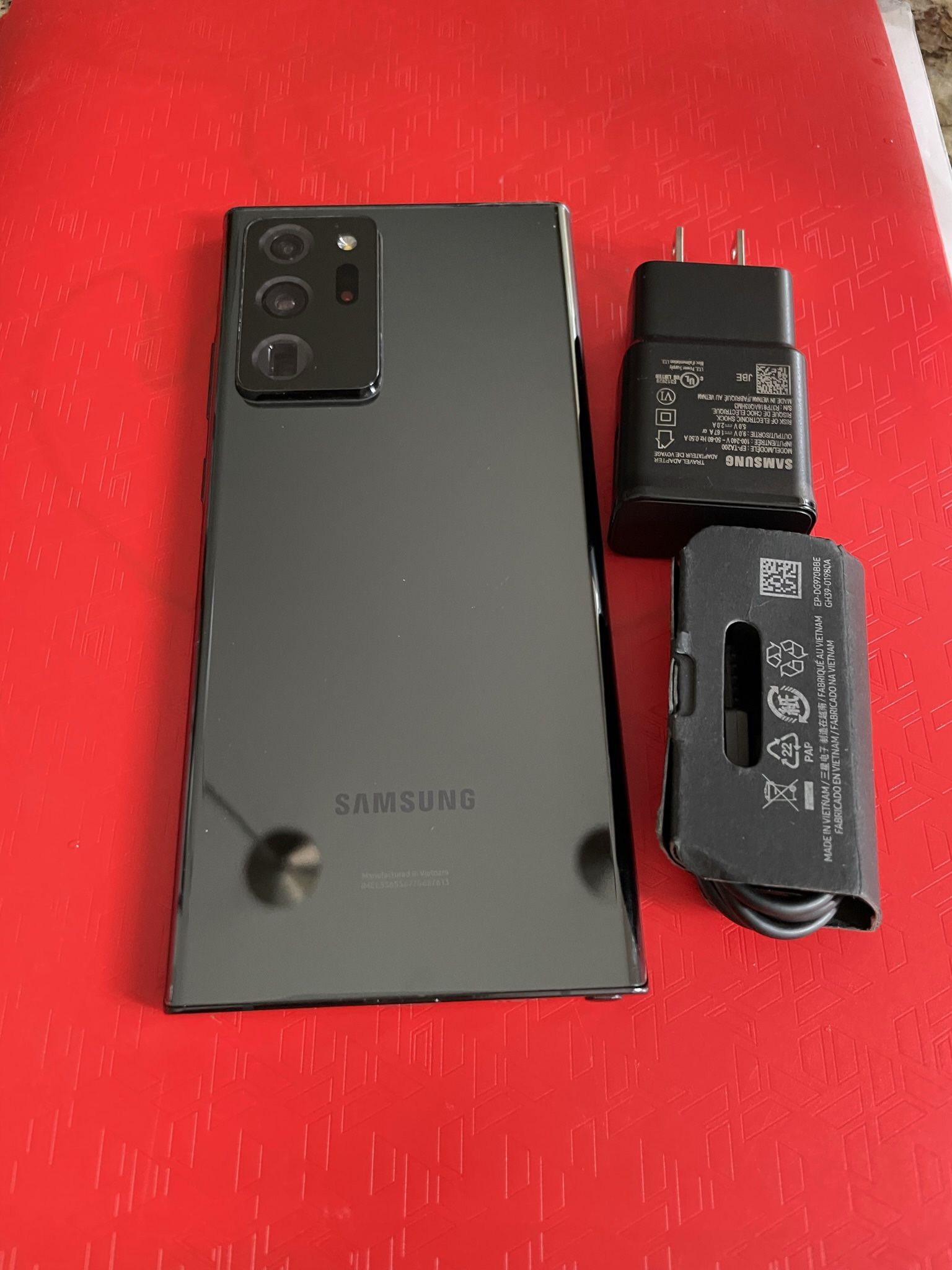 Samsung Galaxy Note 20 Ultra Black 128gb Unlocked (firm Price)