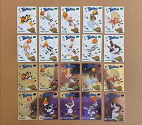 2026 Upper Deck Space Jam 30th Anniversary

10 CARD COMPLETE BASE and COSMOS SILVER SETS 

Michael Jordan



Exact cards pictured