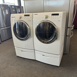 Nice Used Samsung Washer And Electric Dryer 