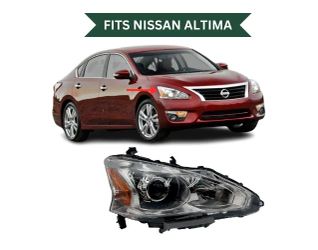 Halogen Headlight Headlamp Right Passenger Side For Nissan Altima 2013 - 2015