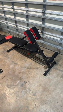 Workout Bench With Attachments