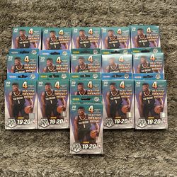 2019-2020 Panini Mosaic Basketball Cards Reactive Orange Prizms Hangers Lot of 16