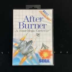 After Burner (Sega Master, 1988) Untested
