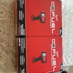 M18 Milwaukee Fuel 1/2 High Torque Impact Wrench W/ Friction Ring 