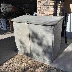 Larger Rubbermaid Storage Tool Cabinet Shed 59x30x48 Read Description 