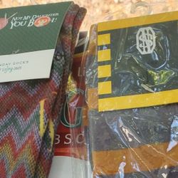Harrypotter Sock Bundle. Weasley's & Scamander's  
