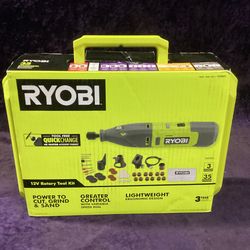 🛠🧰RYOBI 12V Cordless Rotary Tool Kit-NEW!-$55!🧰🛠