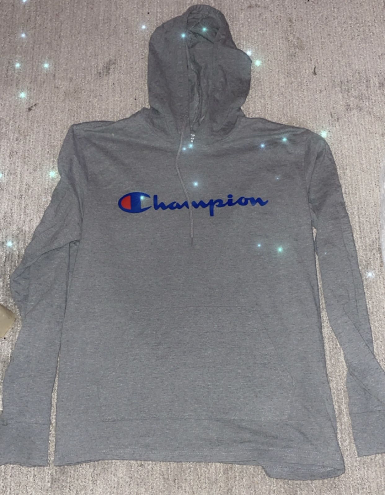 champion grey sweatshirt (size M)