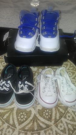 Vans #5,converse #3 & Jordan 23 #5