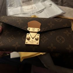 Brand New Large Long Brown Wallet 