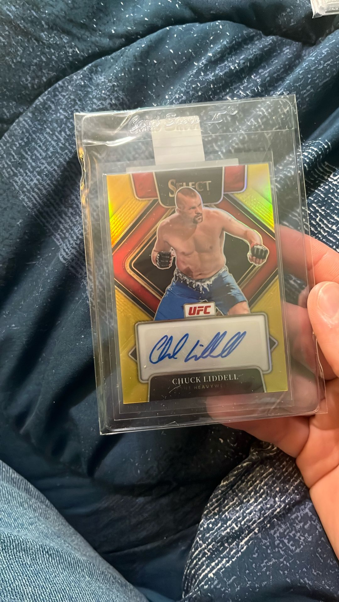 Chuck Liddell Gold Auto 1/10 