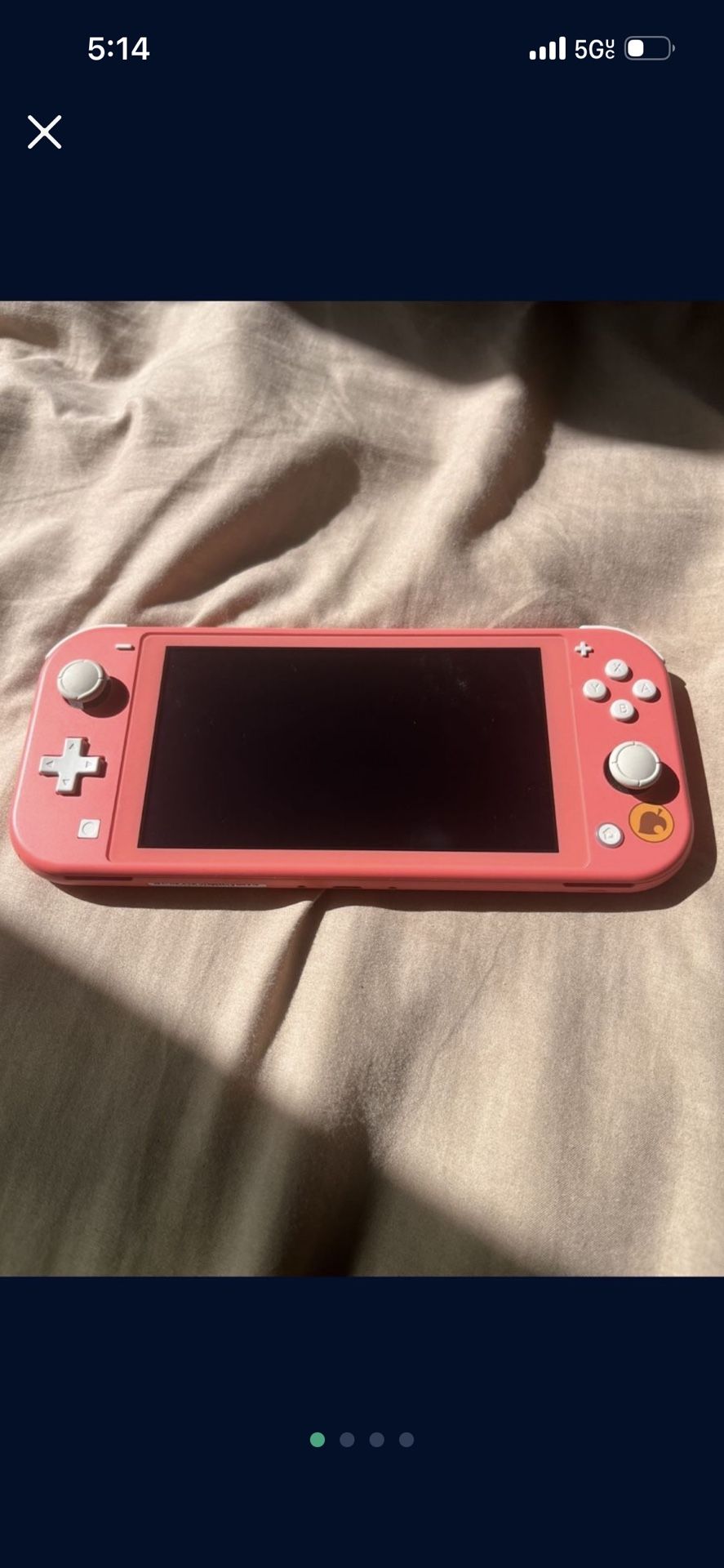 Nintendo Switch Lite Animal Crossing Aloha Edition