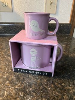 Mommy and Child Halloween Mug Set New