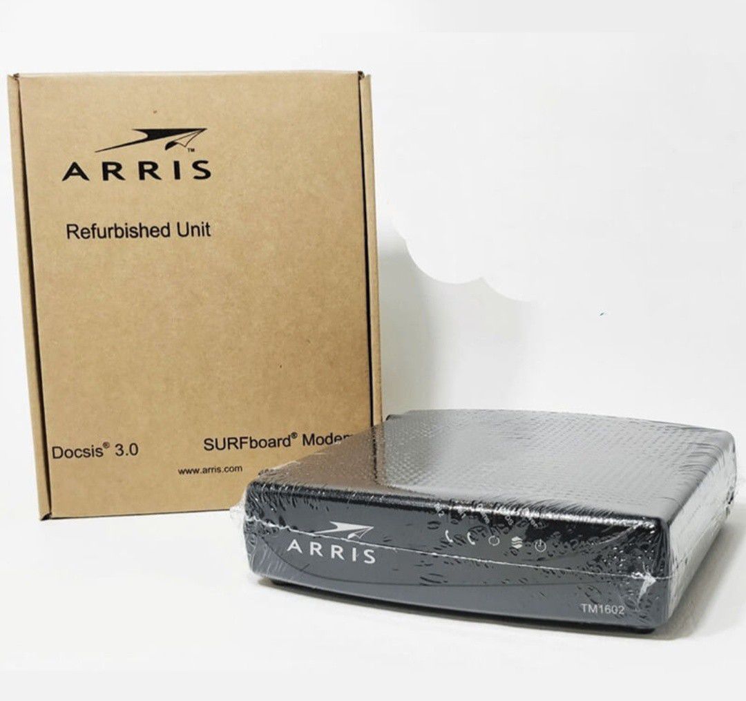 ARRIS TM1602A cable modem - with bitware FW