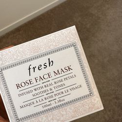 Fresh Rose Face Mask