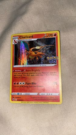 Charizard Holo Pokémon GO Card 010/078