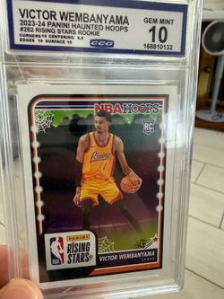 Wembanyama rookie card 10