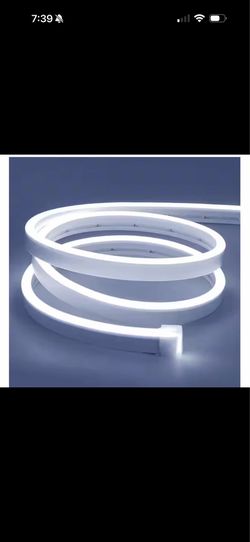 16.4 ft. White Hardwired Integrated LED Waterproof Neon Silicone Strip Light