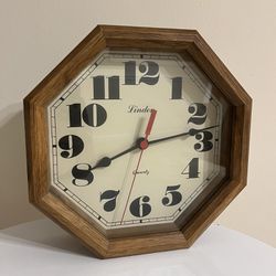 Linden Wooden Clock 