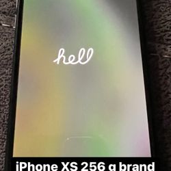 iPhone X S 256 G Brande New No Sim Restriction 