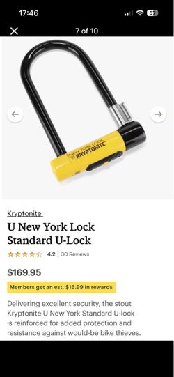 KRYPTONITE  NEW YORK U LOCK