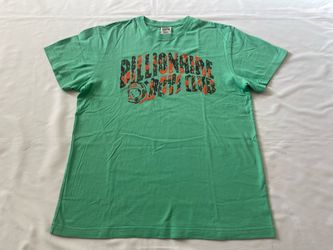 Billionaire Boys Club Classic Crew Neck Short Sleeve Top T-shirt Tee Green Men L