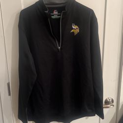 Majestic NFL Mn Vikings Pullover Shirt