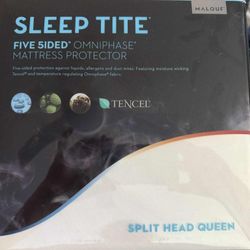Split Queen Mattress Cover 