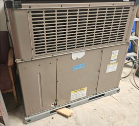 York 3 ton gas package unit never installed