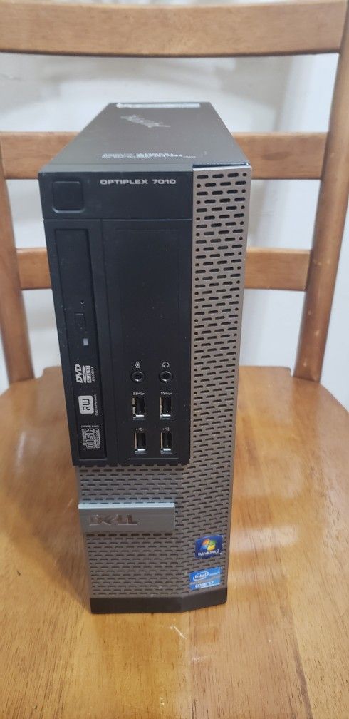 Dell Optiplex Intel I7 3.40 Ghz 500 Hard Drive 8Gig Ram DVD