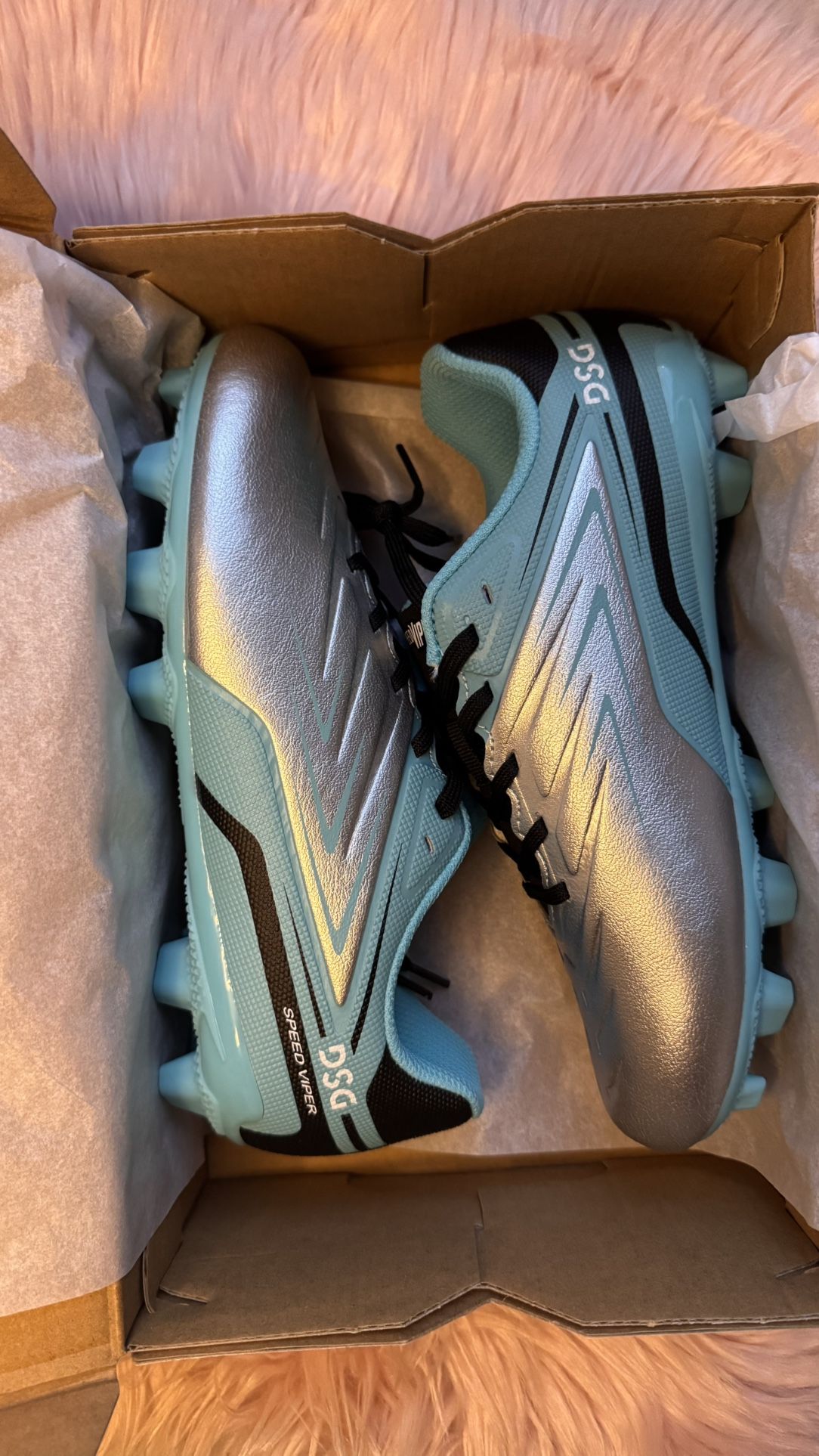 Boys Size 4 Cleats β Brand New, Never Worn