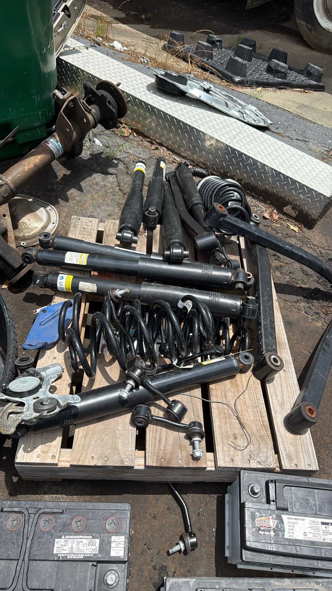 Stock Jeep suspension