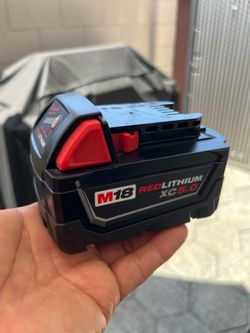 Milwaukee battery M18 Red Lithium XC 5.0 !
