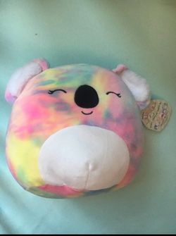 8” Tie Dye Koala Katy’s Squishmallow 