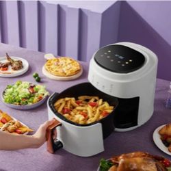 8L Air Fryer 2400 Watts Cooker with 2 Temperature Control Non-Stick  LCD Touch,brand New, 20 Available 