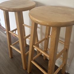 Wood Counter Stools