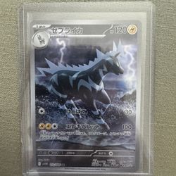 Zebstrika #112 Pokemon Japanese White Flare