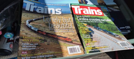 "Trains" Railroad Magazine