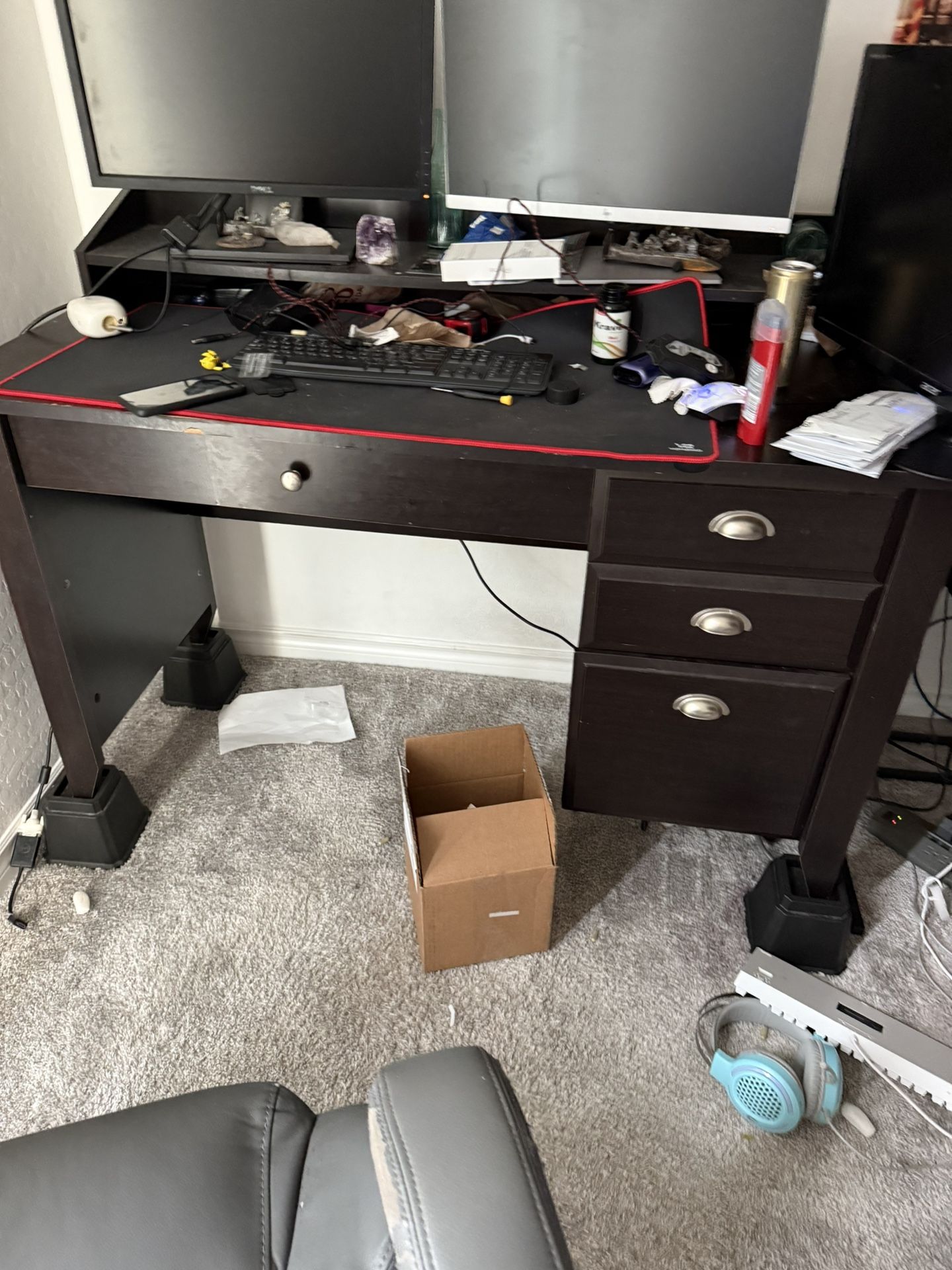 Desk Cheaper Can Have Risers Too
