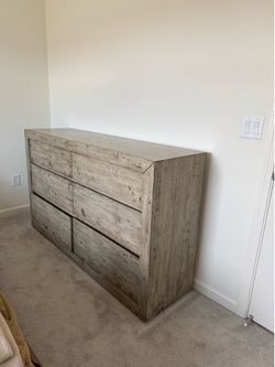 Stylish Modern Bedroom Set – Bed Frame + Matching Dresser