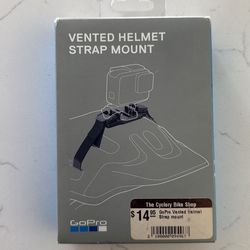 Go pro helmet strap mount