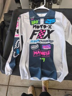 Kids Fox Racing 180 Moto-X Supercharged Jersey YXL and pants