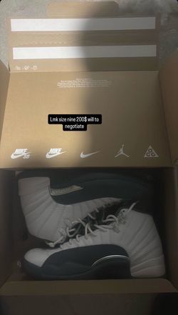 Jordan 12 Dark Grey’s