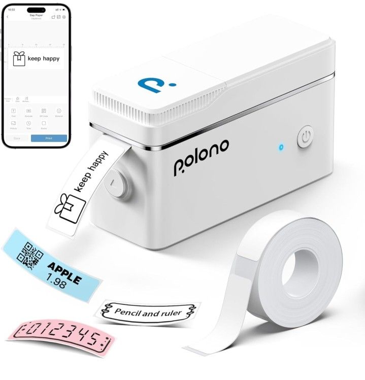 Label Maker Machine with Tape