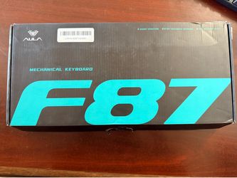 Aula F87 keyboard