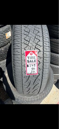275-60-20 Pirelli Scorpio Full Used Tire Set $240 Free Mounting and Balancing
