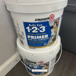 2 -  2 gallon Zinsser Bulls Eye Primer