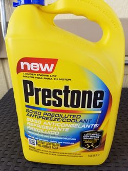 New Prestone antifreeze
