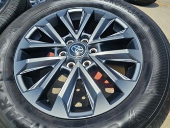New 2027 Toyota 20” Premium Wheels
