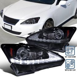 06-13Lexus IS250 Headlights LED Strip 